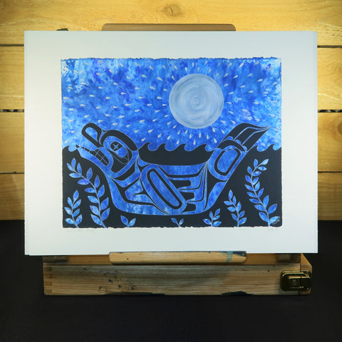 Sun Moon Seal Giclée Print