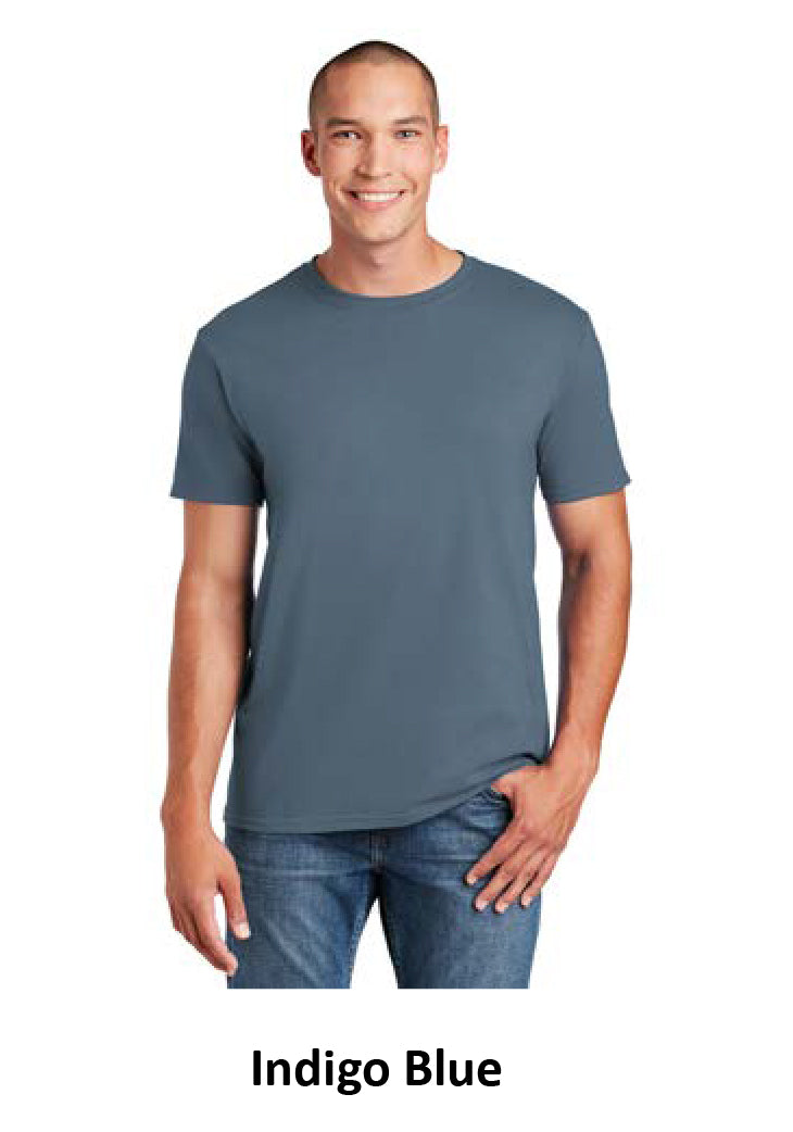 T-Shirt Blanks Indigo Blue