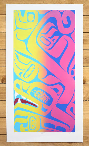 Jaguar Woodblock Print (ONLY ONE PRINT AVAILABLE)