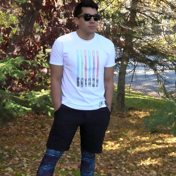 Lightsaber Tee (Printed in Alaska!) NEW DESIGN UPDATE