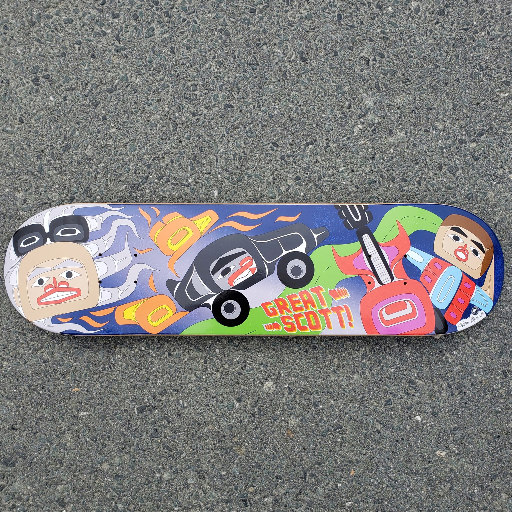 McFly Skateboard (LIMITED PRODUCTION 75 UNITS ONLY)