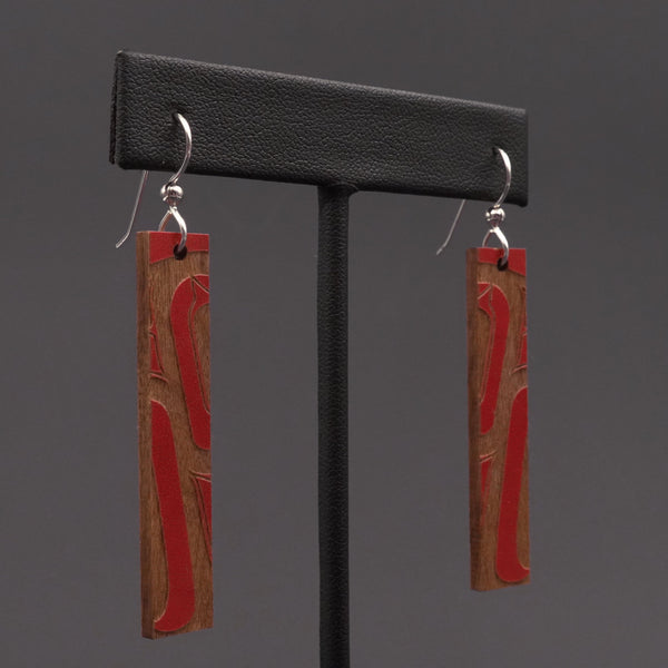 Eagle Alder Wood Earrings - Assorted Colors
