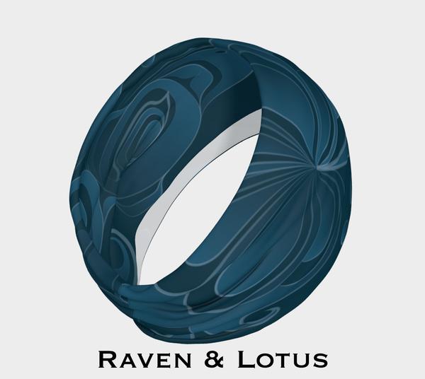 Raven & Lotus Headband