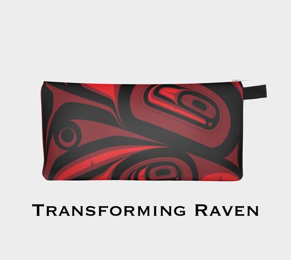Transforming Raven Pencil Pouch